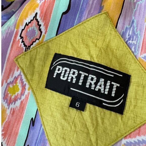 Vintage Olive Yellow Trench Coat Belted Longline Double Breasted Oversized Retro - Picture 10 of 14